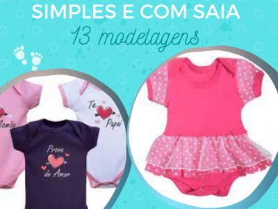 MOLDE DE BODY SIMPLES E COM SAIA